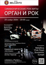 Концерт «Симфонические рок-хиты. Орган и Рок»