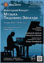 Концерт Новогодний концерт «Музыка Людовико Эйнауди»