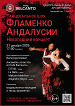 Концерт «Новогодний концерт. Танцевальное шоу. Фламенко Андалусии»