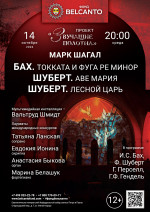 Концерт «Бах. Токката и фуга ре минор. Шуберт. Аве Мария. Шуберт. Лесной царь»