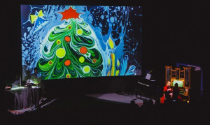 Рождественская сказка с органом и водной анимацией-эбру. «Щелкунчик и Мышиный король»